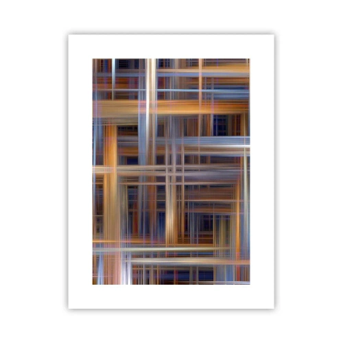 Affiche - Poster - Tissé de lumière - 30x40 cm