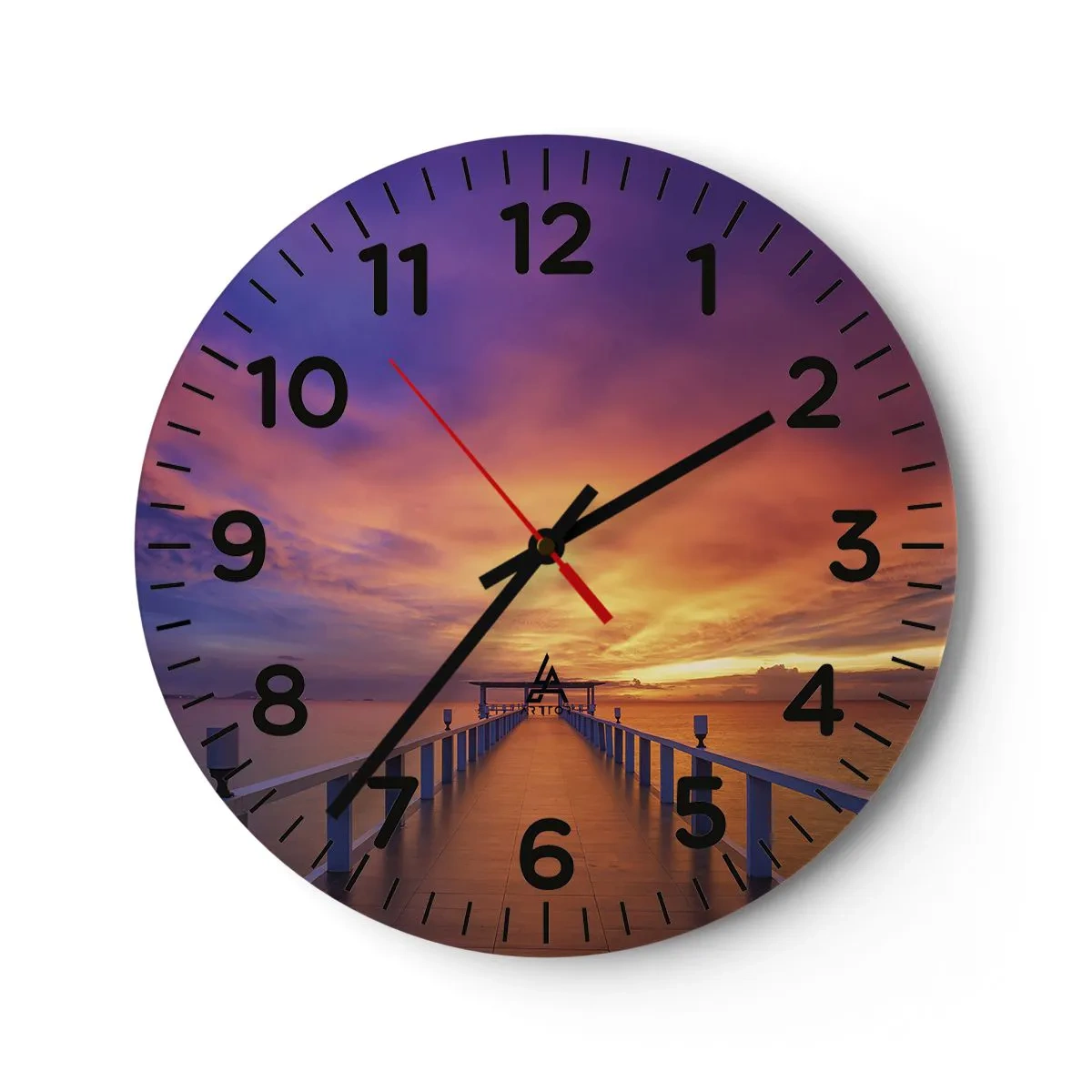 Horloge murale - Pendule murale - Sans fin - 40x40 cm