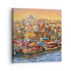 Impression sur toile - Image sur toile - Conte d'Istanbul - 30x30 cm