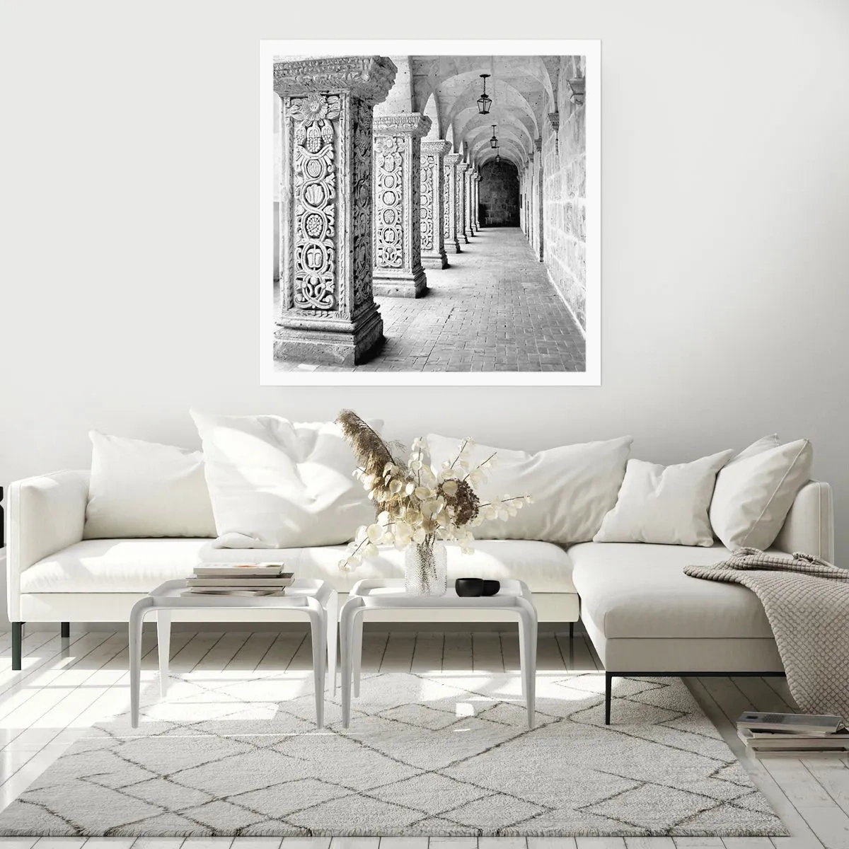 Affiche - Poster - Où cela mène-t-il…? - 30x30 cm