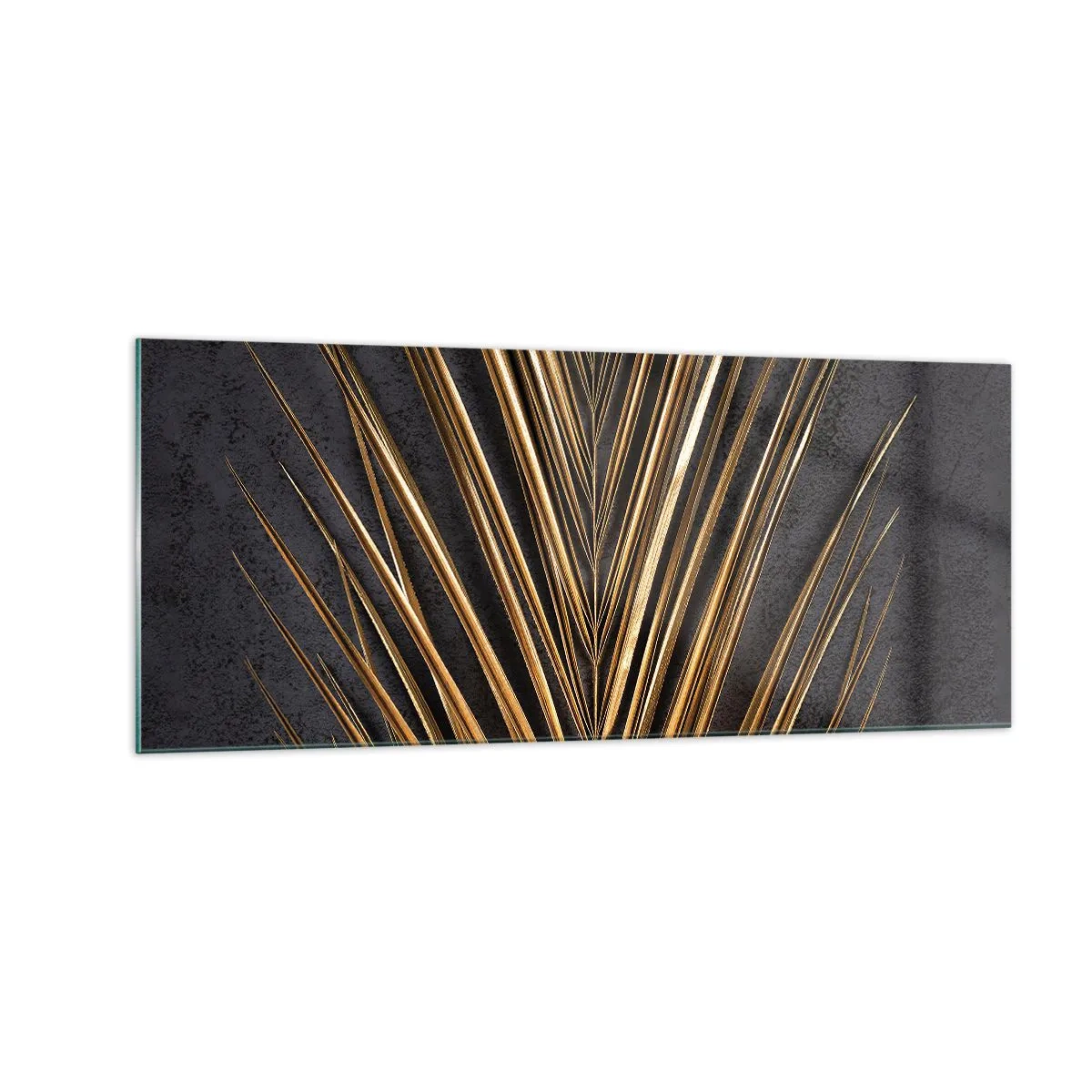 Impression sur verre - Image sur verre - L'or des tropiques - 100x40 cm