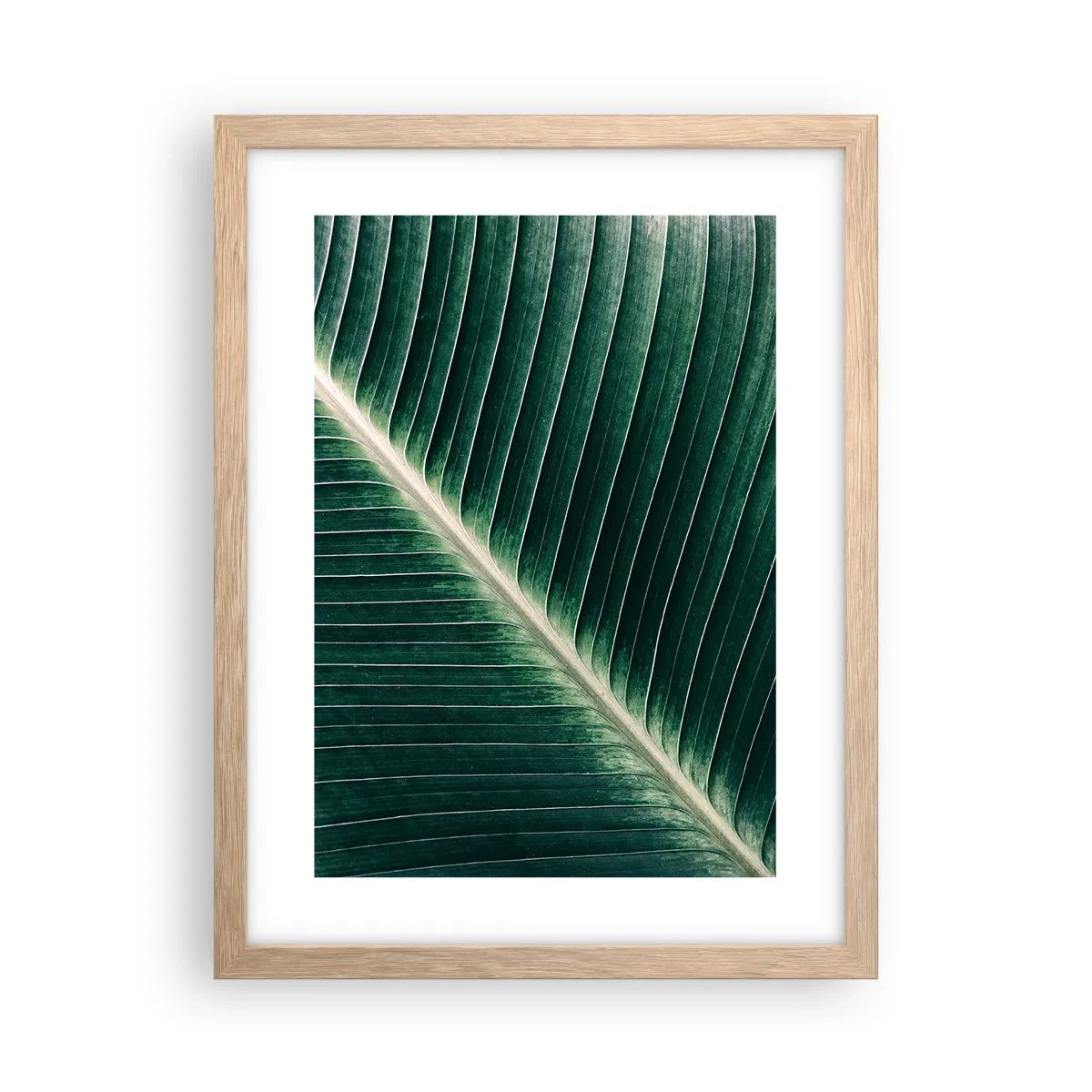 Affiche dans un chêne clair - Poster - Le rythme de la nature - 30x40 cm