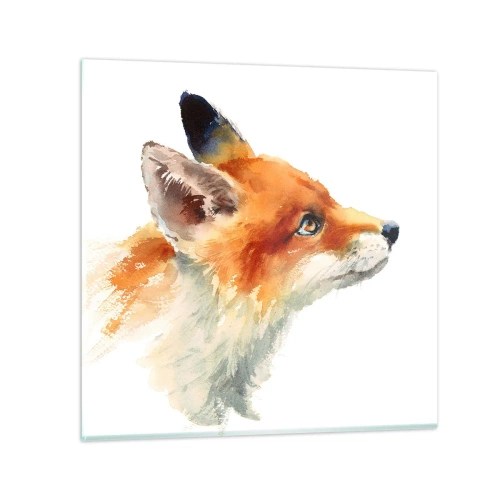 Impression sur verre - Image sur verre - Vous ne pouvez jamais être trop prudent - 30x30 cm