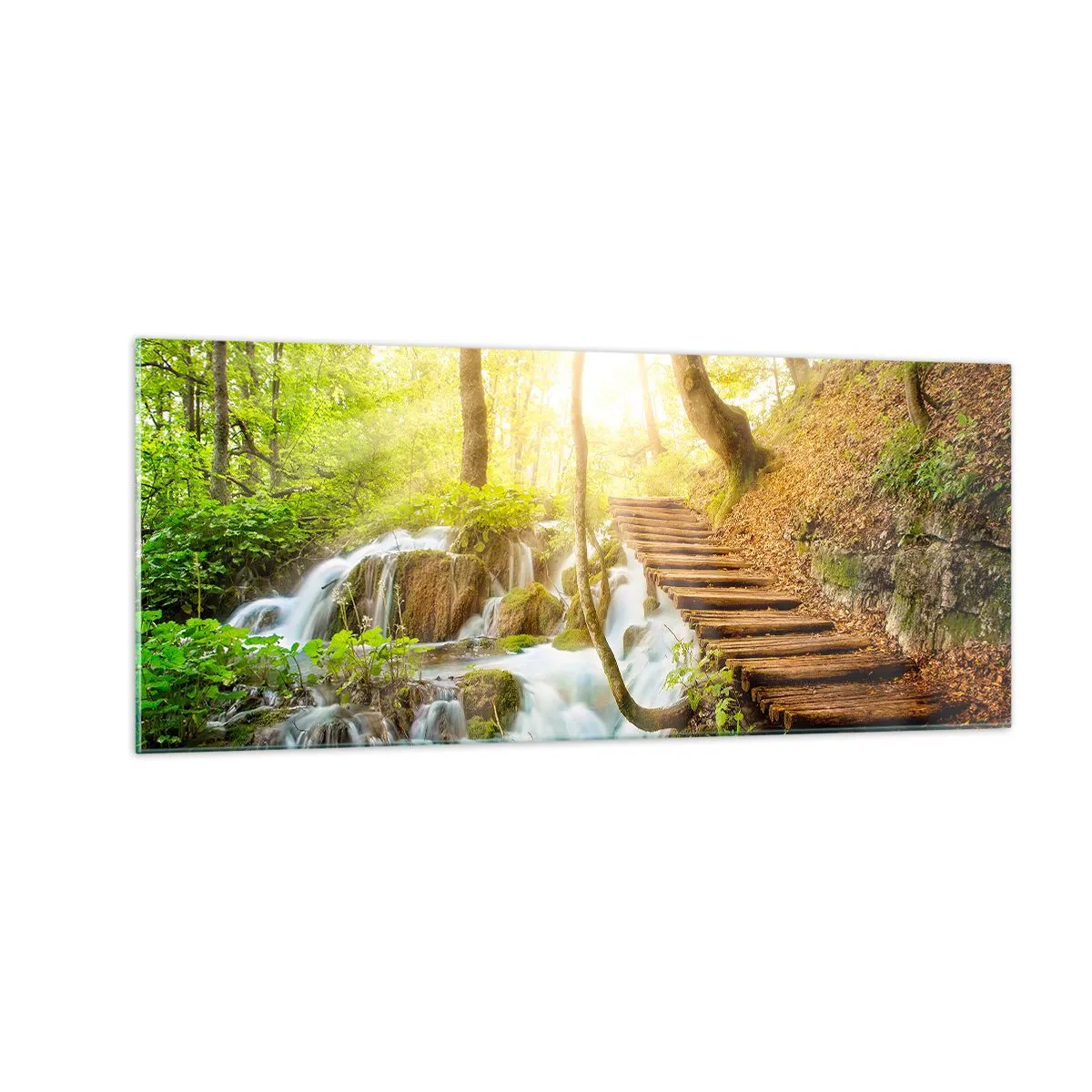 Impression sur verre - Image sur verre - Une fraîcheur tant désirée - 100x40 cm