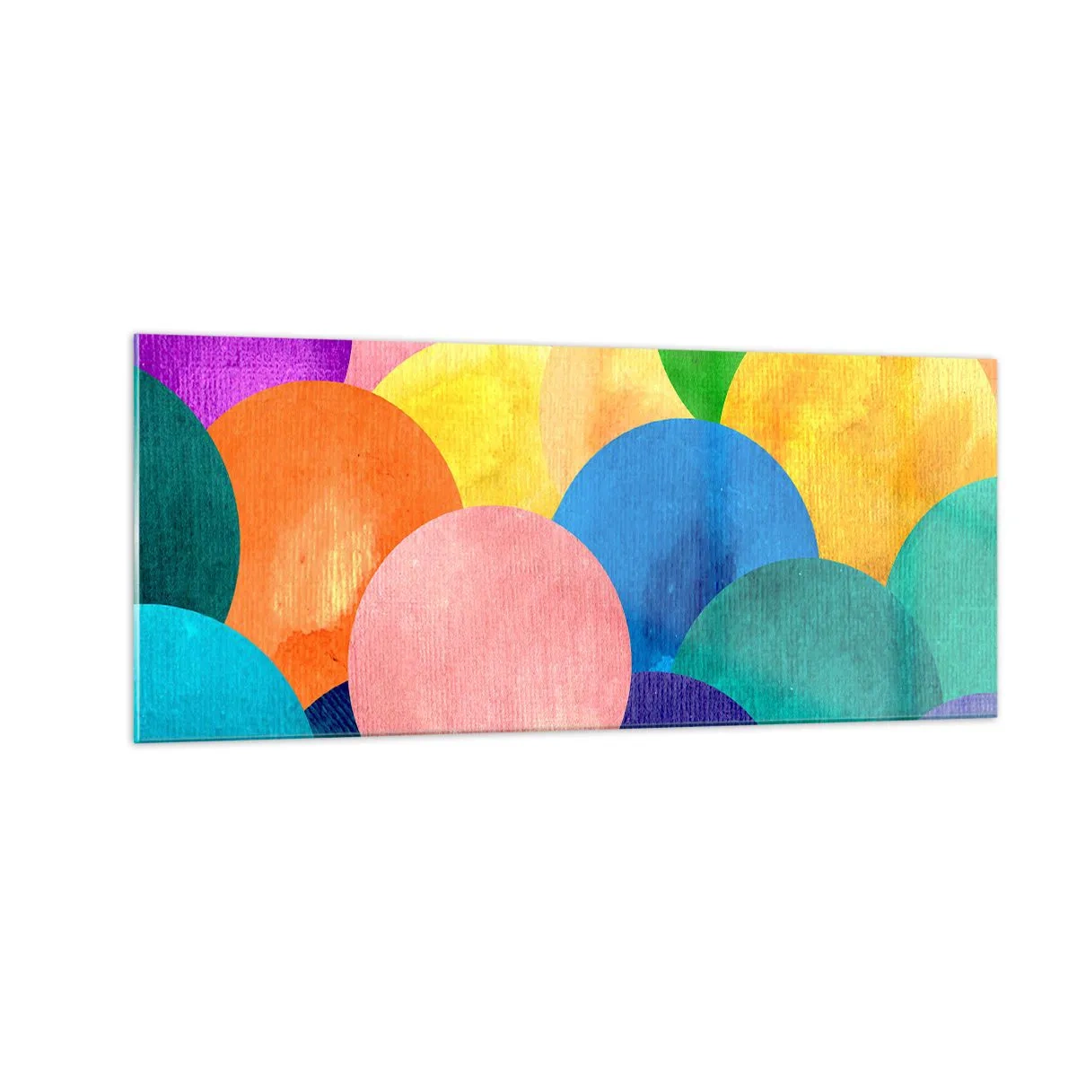 Impression sur verre - Image sur verre - La plénitude primitive de la vie - 100x40 cm