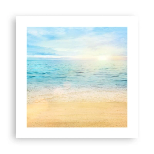 Affiche - Poster - Le grand bleu - 40x40 cm