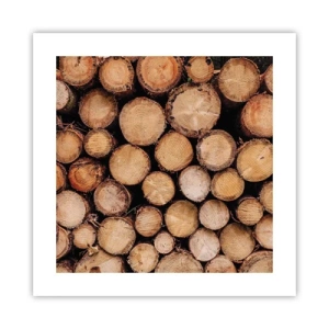 Affiche - Poster - Nouveau commencement - 40x40 cm