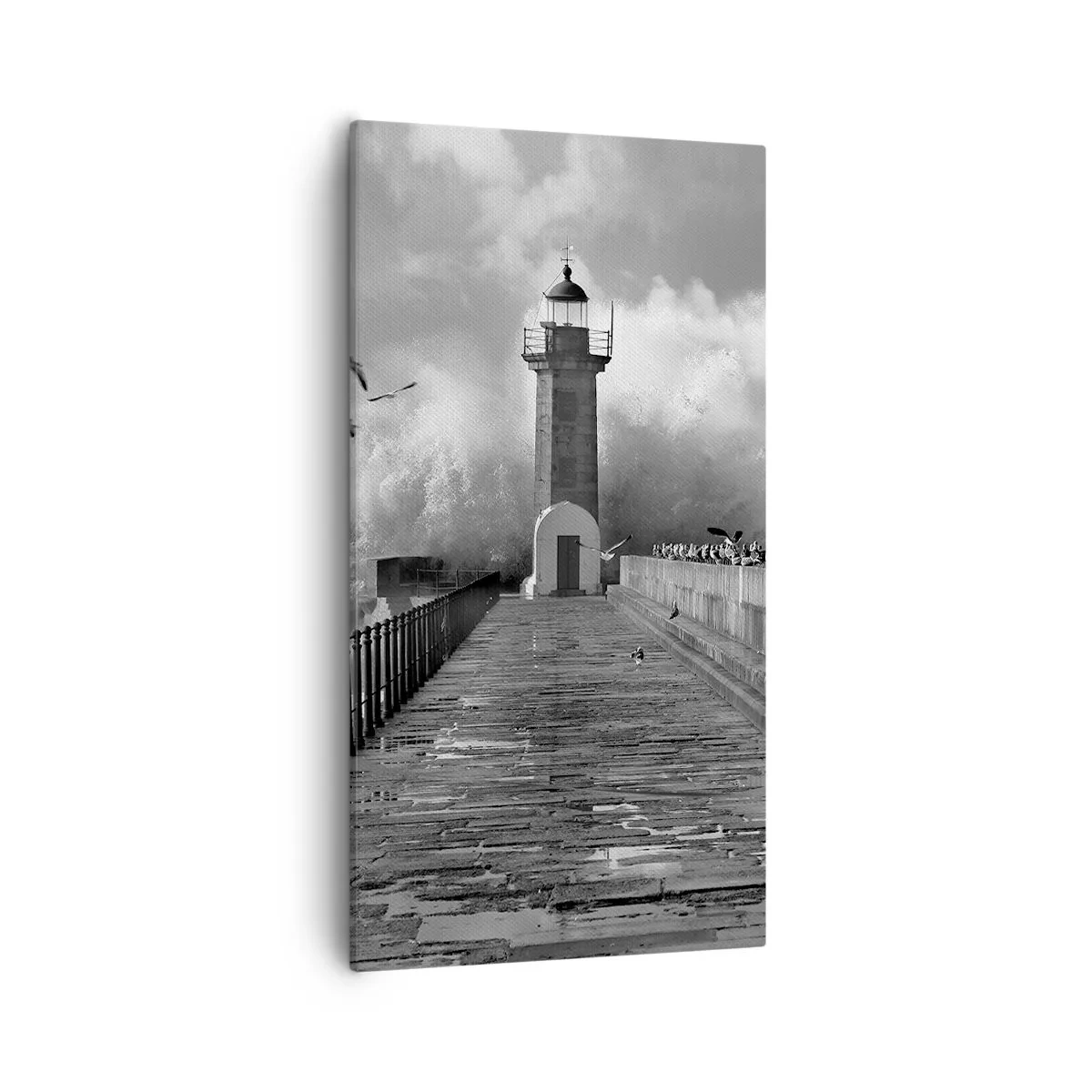 Impression sur toile - Image sur toile - Sans peur - 55x100 cm