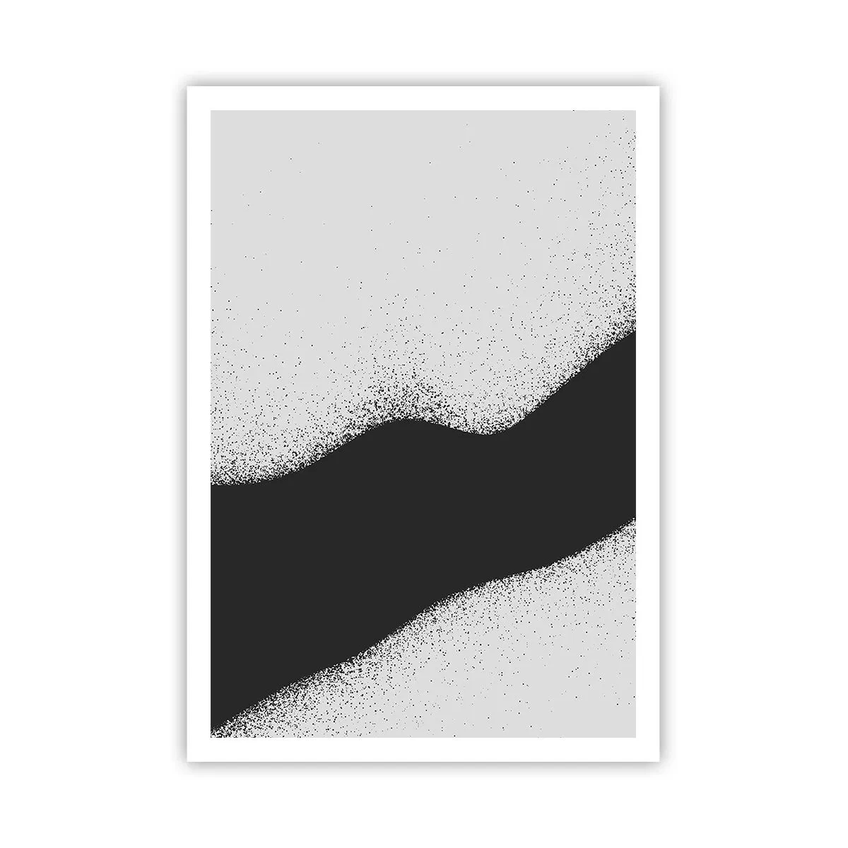 Affiche - Poster - Équilibre fluide - 70x100 cm