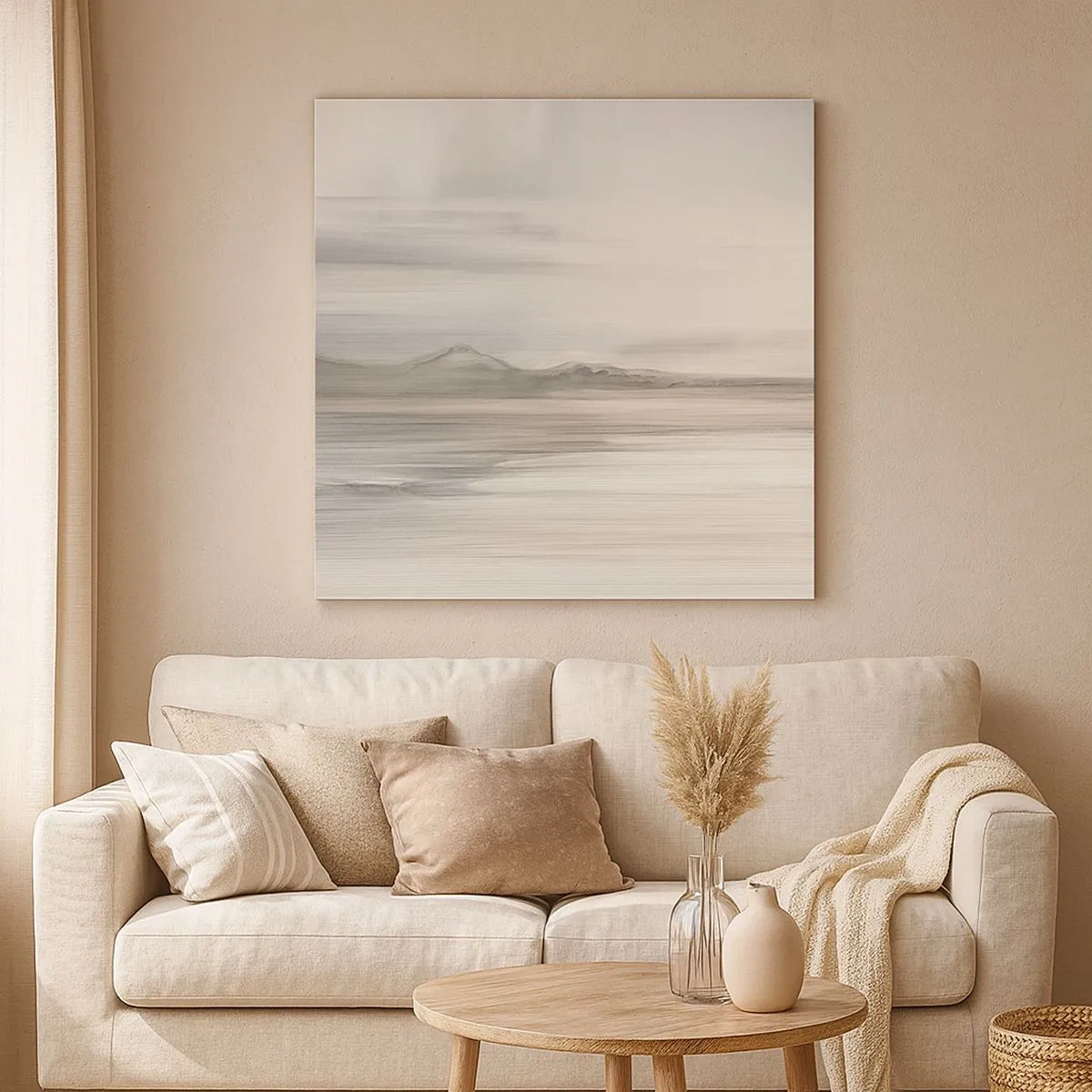 Impression sur toile - Image sur toile - Distance réfléchie - 30x30 cm