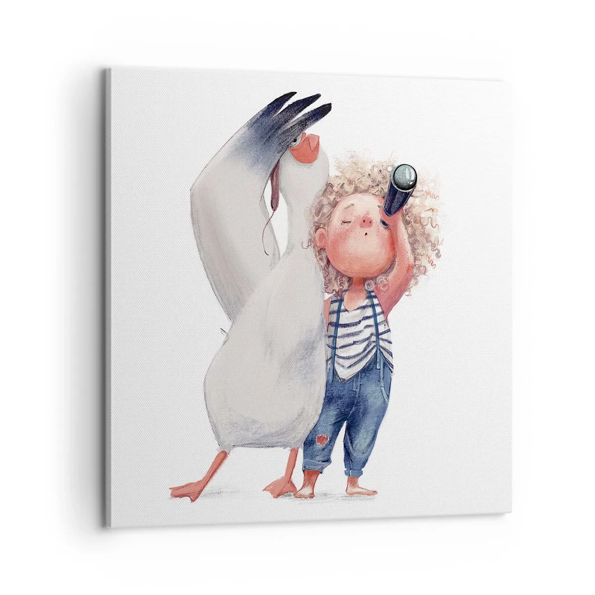 Impression sur toile - Image sur toile - Plan de grand voyage - 60x60 cm