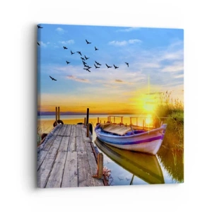 Impression sur toile - Image sur toile - Au revoir, à demain - 30x30 cm