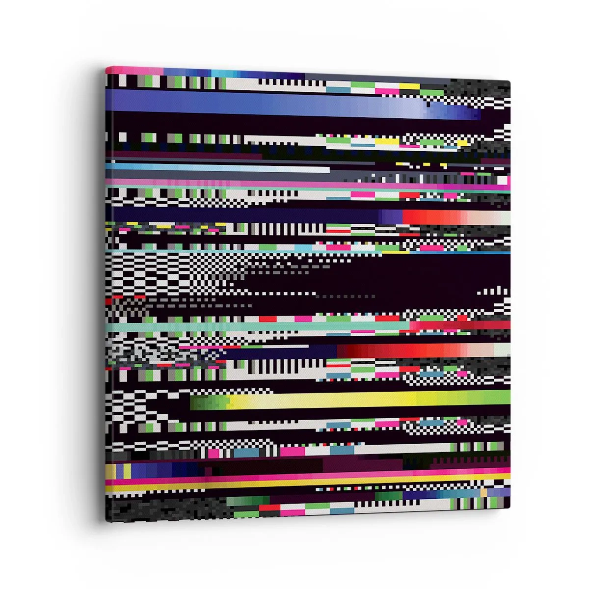 Impression sur toile - Image sur toile - L'image de contrôle de la réalité - 40x40 cm