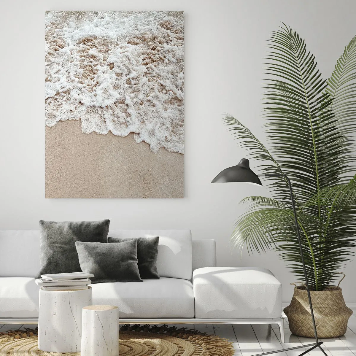 Impression sur verre - Image sur verre - Je reviens tout de suite - 70x100 cm