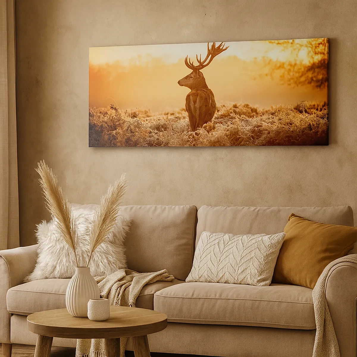 Impression sur toile - Image sur toile - Seigneur du domaine - 30x30 cm