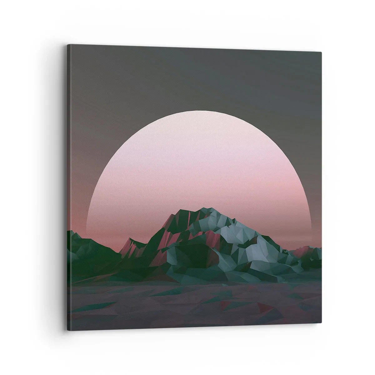 Impression sur toile - Image sur toile - Dans une galaxie voisine - 70x70 cm