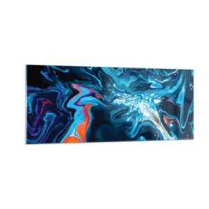 Impression sur verre - Image sur verre - Voyage au centre du ciel - 100x40 cm