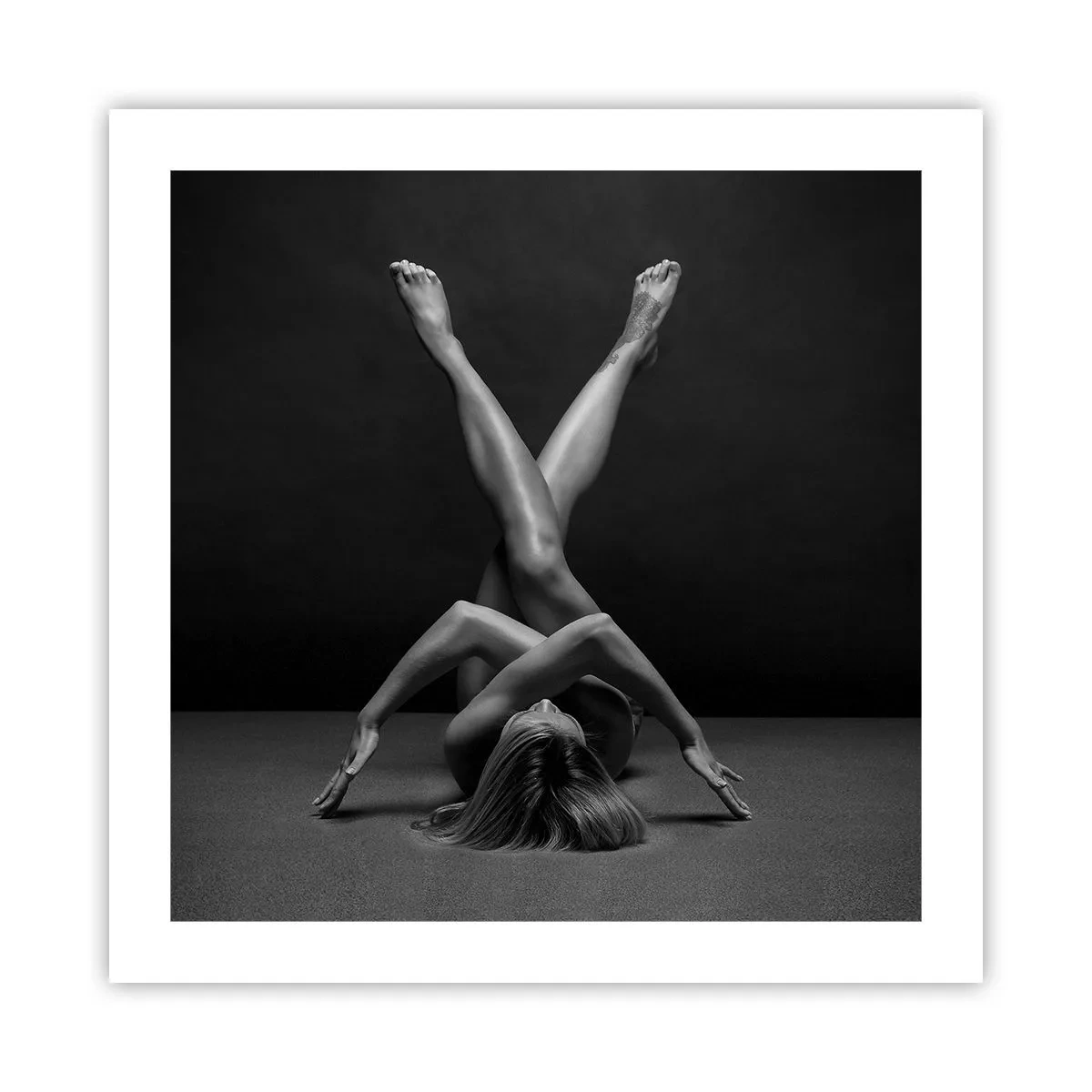 Affiche - Poster - Géométrie de la nudité - 50x50 cm