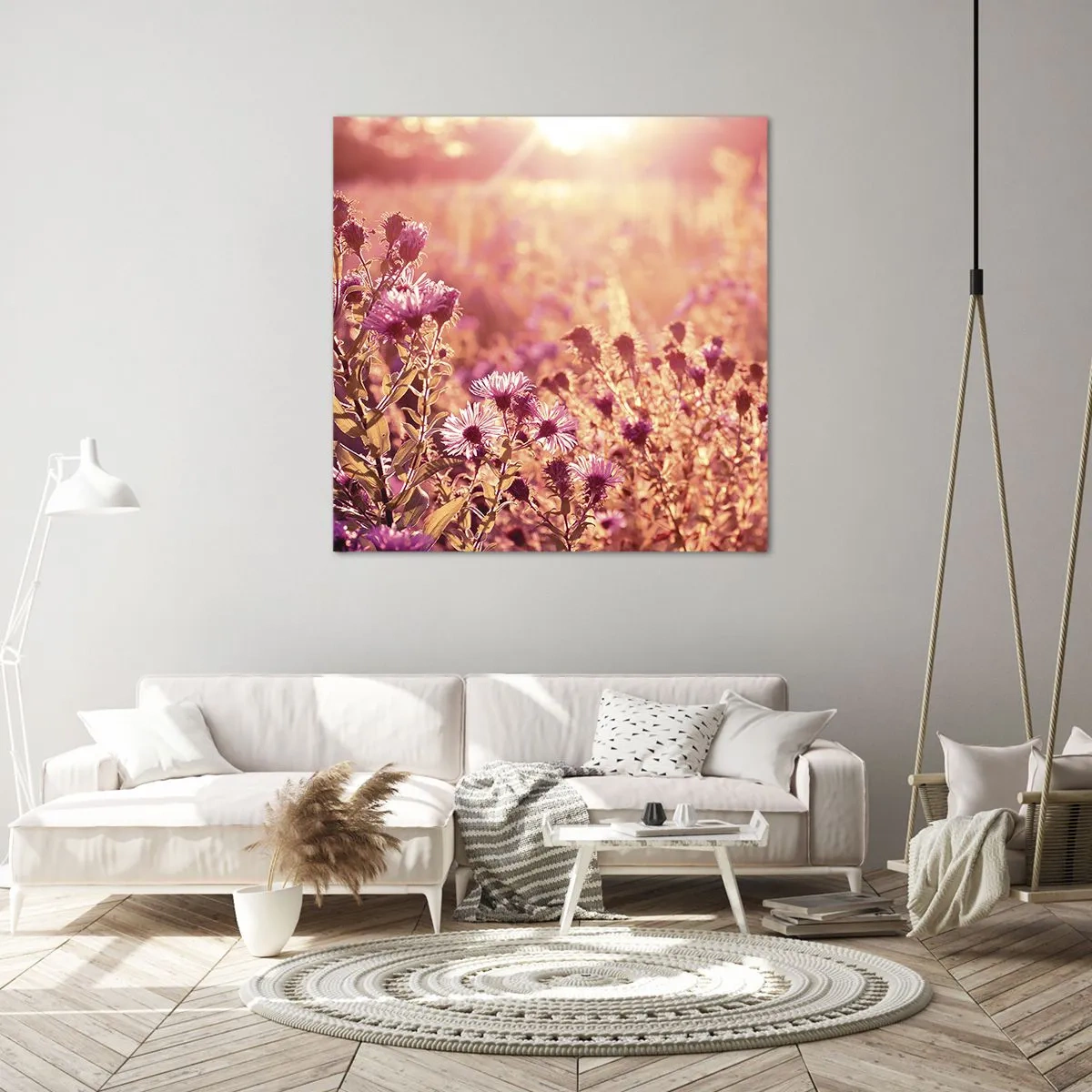 Impression sur toile - Image sur toile - Avant que l'été ne parte - 70x70 cm