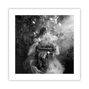 Affiche - Poster - Tout simplement Mère Nature - 40x40 cm