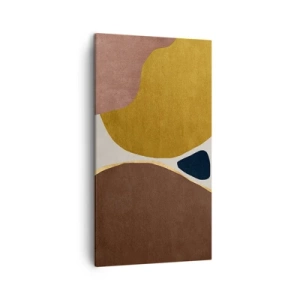 Impression sur toile - Image sur toile - L'abstraction – une place dans l'espace - 45x80 cm