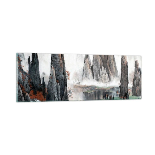 Impression sur verre - Image sur verre - De puissants gardiens - 90x30 cm