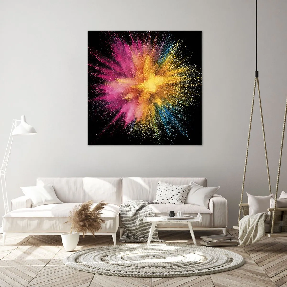 Impression sur toile - Image sur toile - Origine des couleurs - 30x30 cm