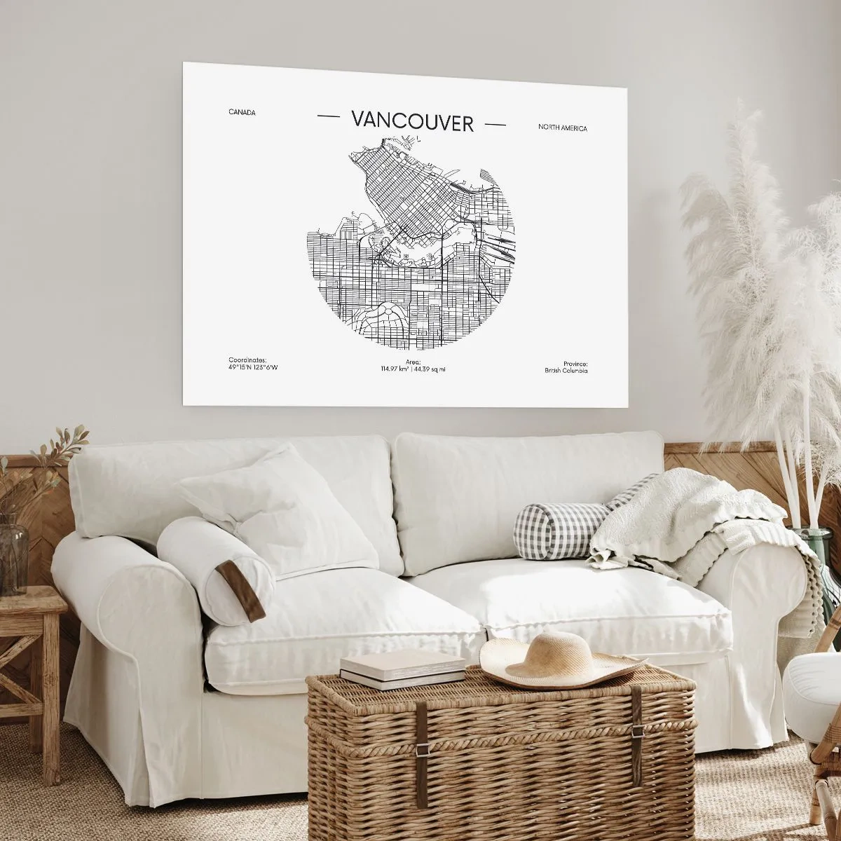 Affiche - Poster - Anatomie de Vancouver - 91x61 cm