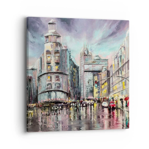 Impression sur toile - Image sur toile - Ce sera une soirée réussie - 40x40 cm