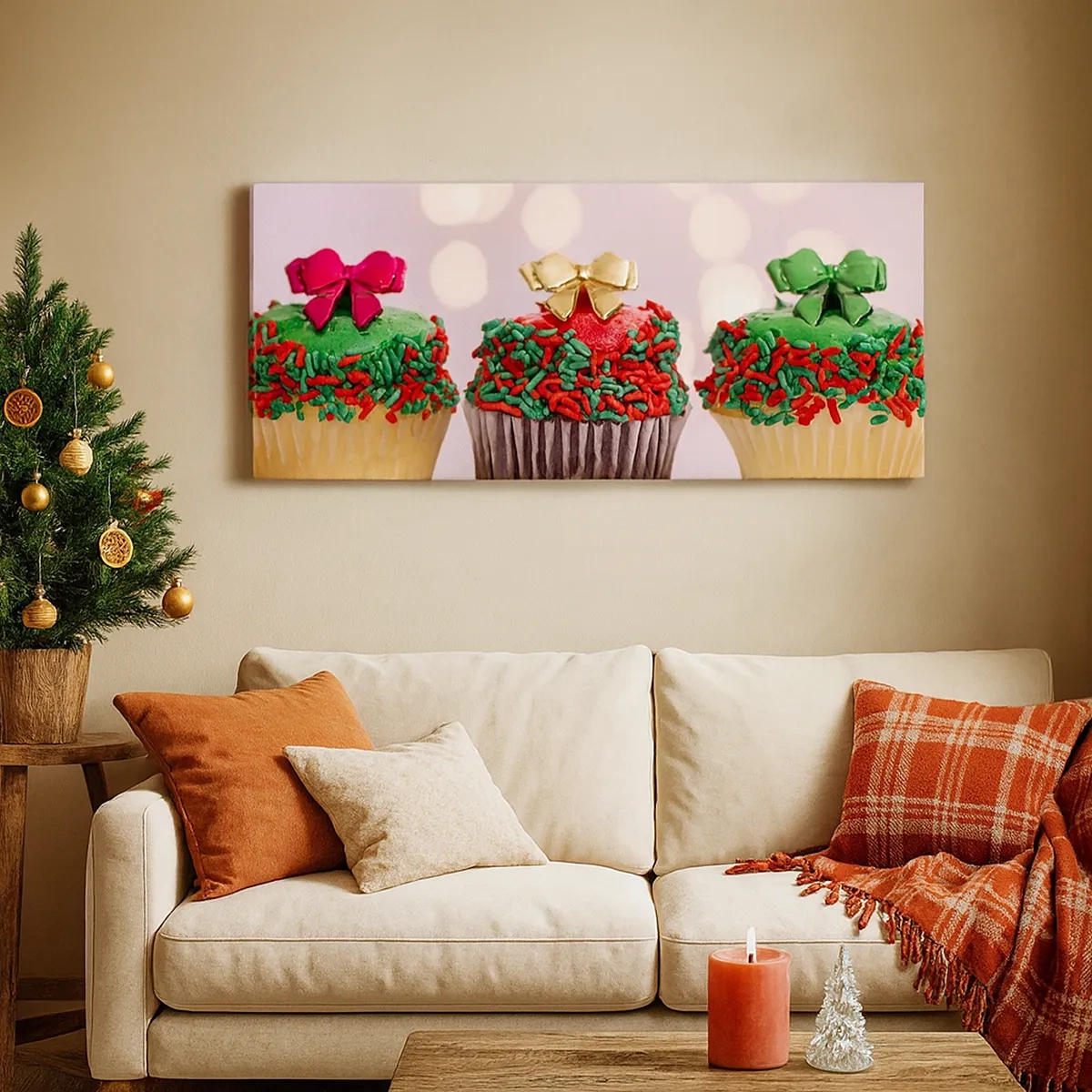 Impression sur toile - Image sur toile - Une sucrerie après la cocarde - 30x30 cm