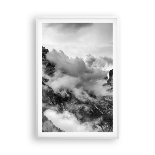 Affiche dans un cadre blanc - Poster - Belle et cruelle - 61x91 cm