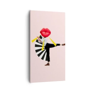 Impression sur toile - Image sur toile - Pop-art surréaliste - 55x100 cm