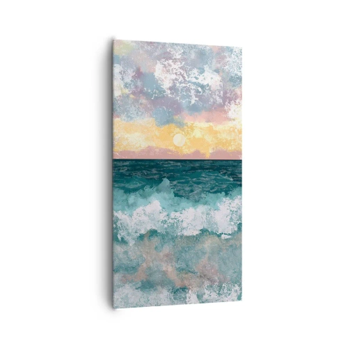 Impression sur toile - Image sur toile - Eau, lumière, air - 65x120 cm