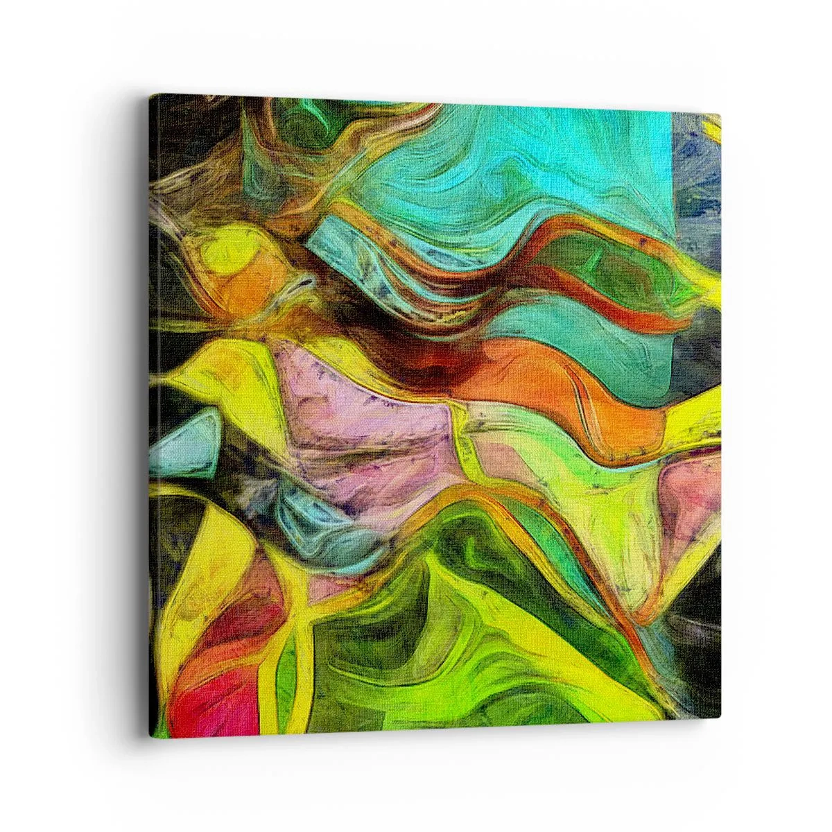 Impression sur toile - Image sur toile - Le mouvement c'est la vie - 40x40 cm