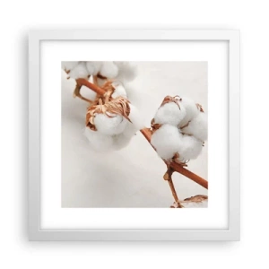 Affiche dans un cadre blanc - Poster - Seulement caliner - 30x30 cm