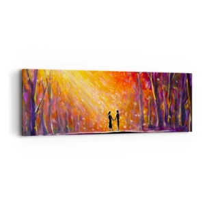 Impression sur toile - Image sur toile - Le ciel les aime aussi - 90x30 cm