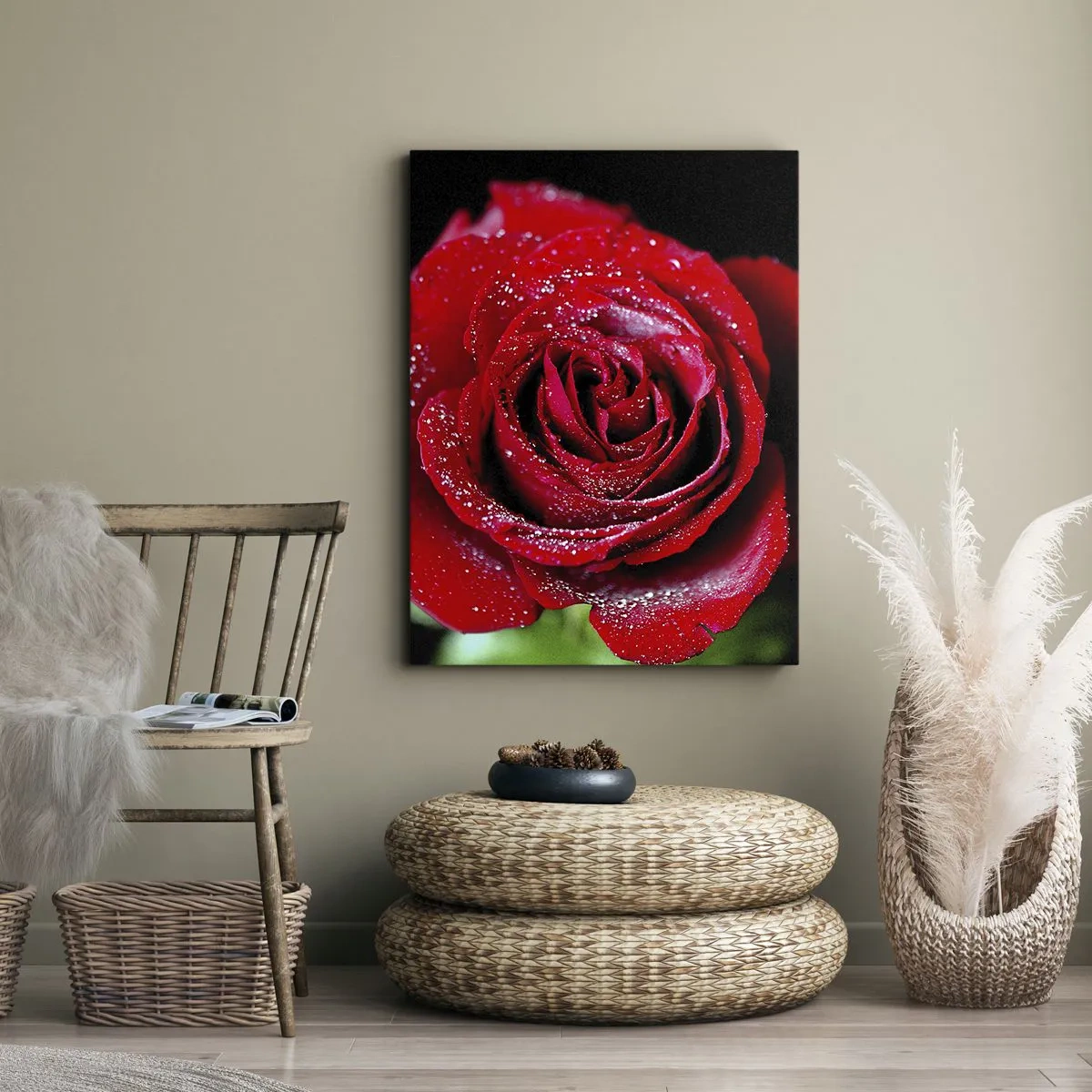 Impression sur toile - Image sur toile - C'est ça l'amour - 45x80 cm