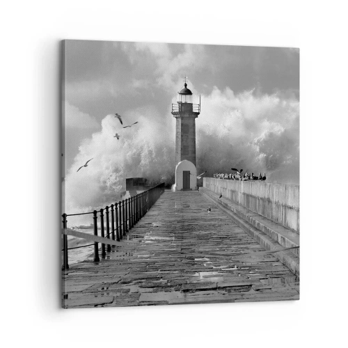 Impression sur toile - Image sur toile - Sans peur - 60x60 cm