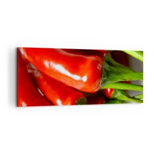 Impression sur toile - Image sur toile - Juteux, brillant, lisse - 100x40 cm