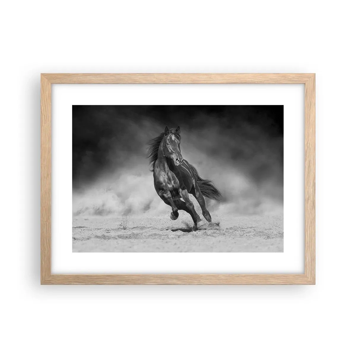 Affiche dans un chêne clair - Poster - Digne de l'émir lui-même - 40x30 cm