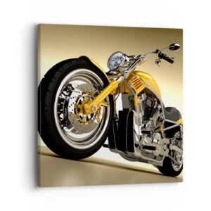 Impression sur toile - Image sur toile - Un rêve de force et de vitesse - 40x40 cm