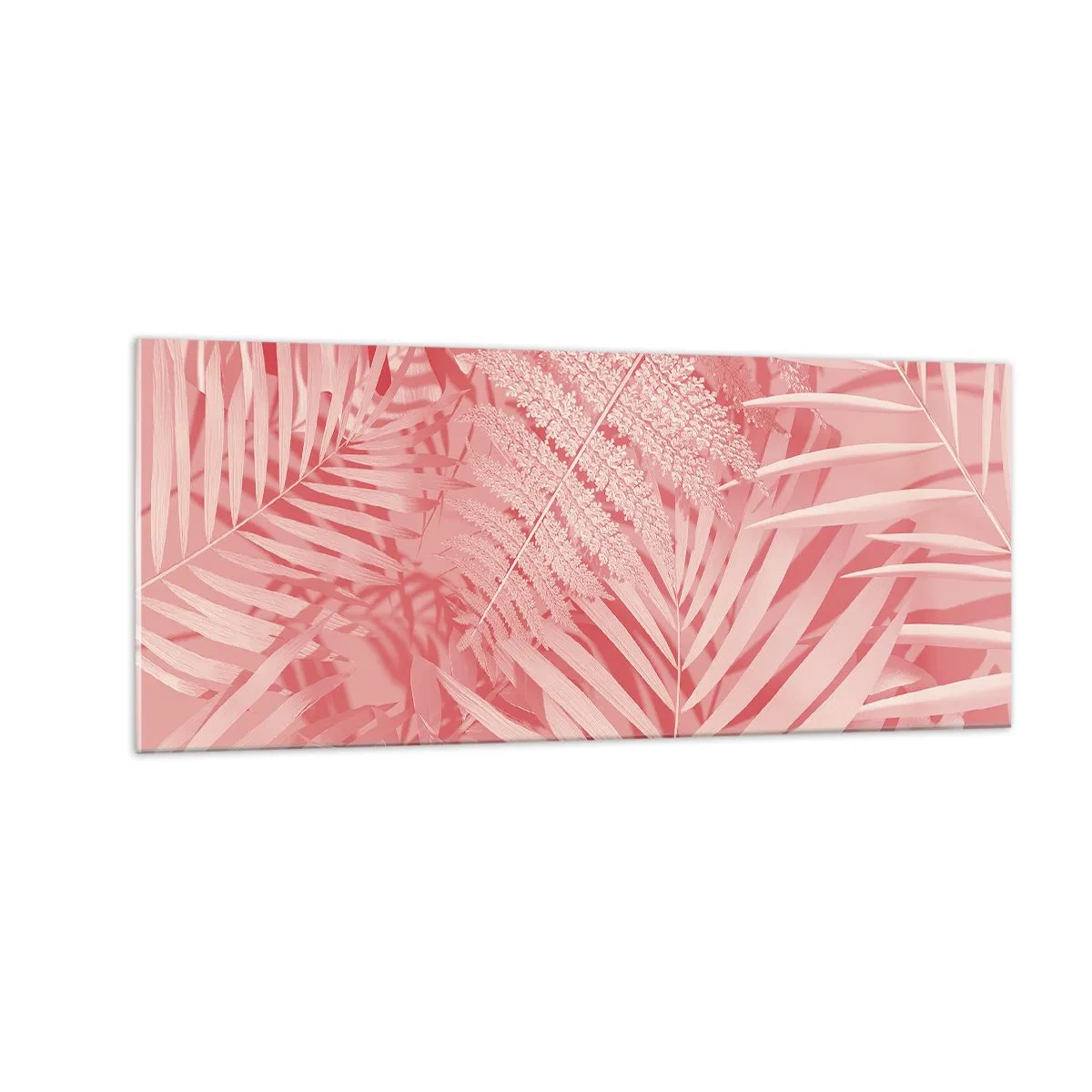 Impression sur verre - Image sur verre - Concept de rose - 100x40 cm