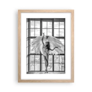 Affiche dans un chêne clair - Poster - La ville des anges? - 30x40 cm