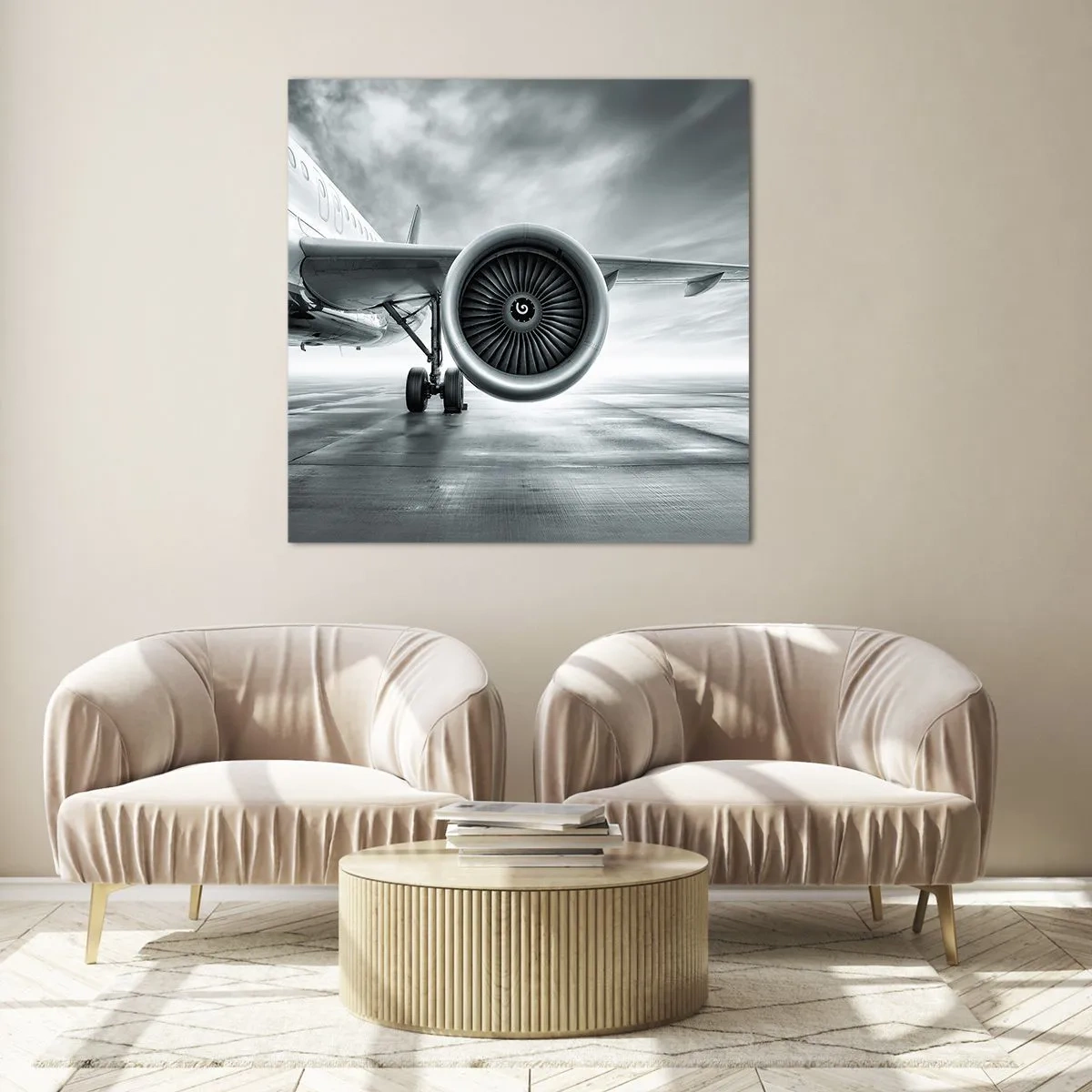 Impression sur verre - Image sur verre - Sent la force! - 30x30 cm