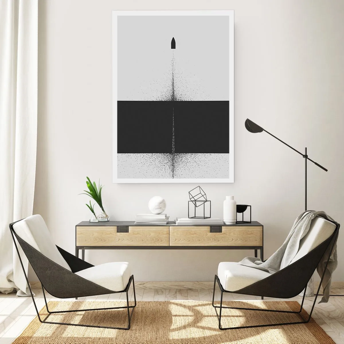 Affiche - Poster - Droit au but - 30x40 cm