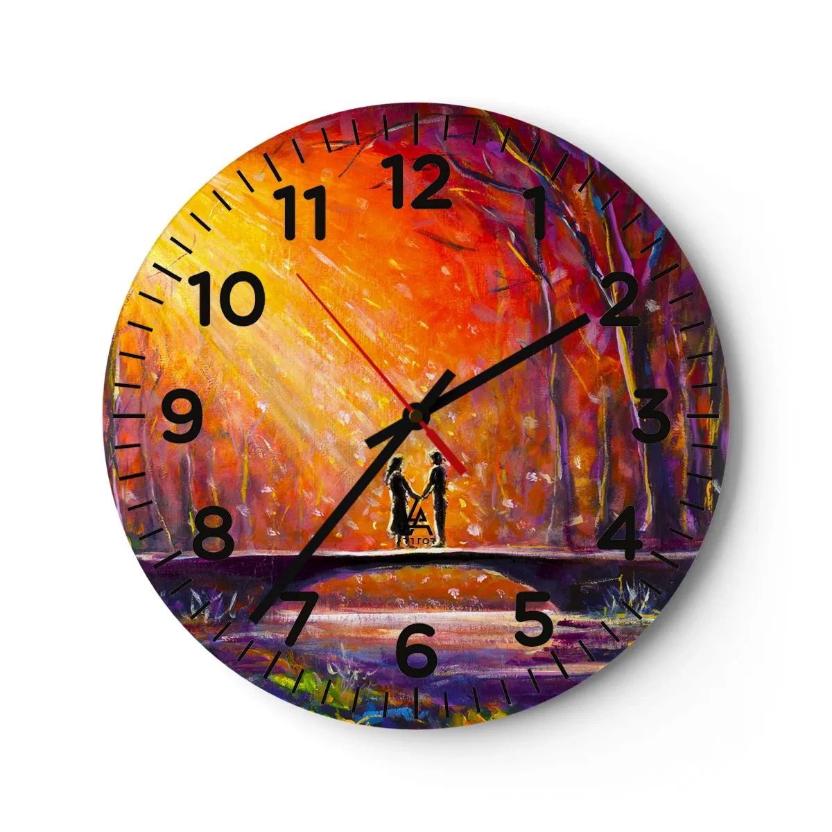 Horloge murale - Pendule murale - Le ciel les aime aussi - 40x40 cm