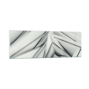 Impression sur verre - Image sur verre - Bourgeon d’angles vifs - 90x30 cm