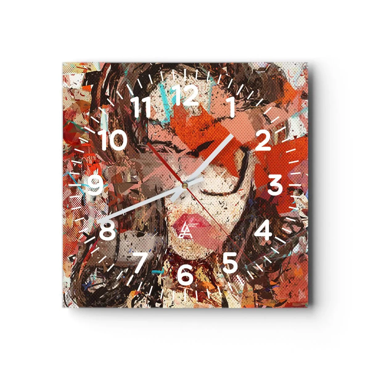 Horloge murale - Pendule murale - Personne ne sait ce que tu es vraiment - 40x40 cm