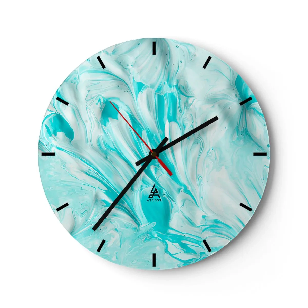 Horloge murale - Pendule murale - Ensemble pour toujours - 40x40 cm