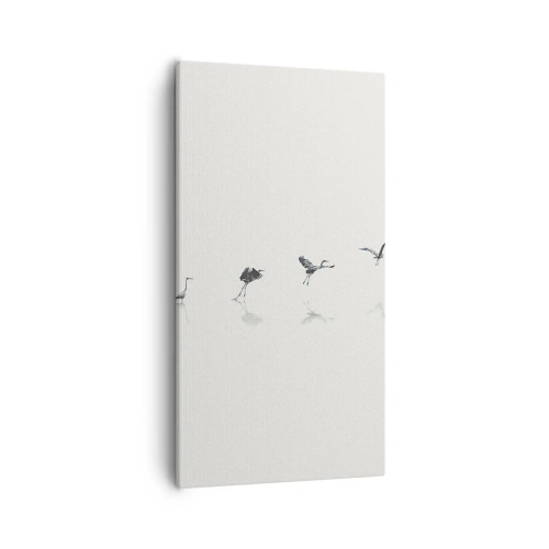 Impression sur toile - Image sur toile - Quatre étapes simples - 55x100 cm